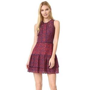 NWT, $298, PARKER "Nerissa" Lace Dress in "Reef" - Small